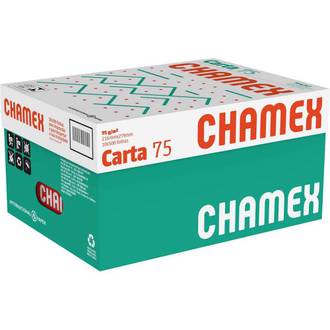 PAPEL CHAMEX 75G 500FLS - CARTA - CX 10 - CHAMEX