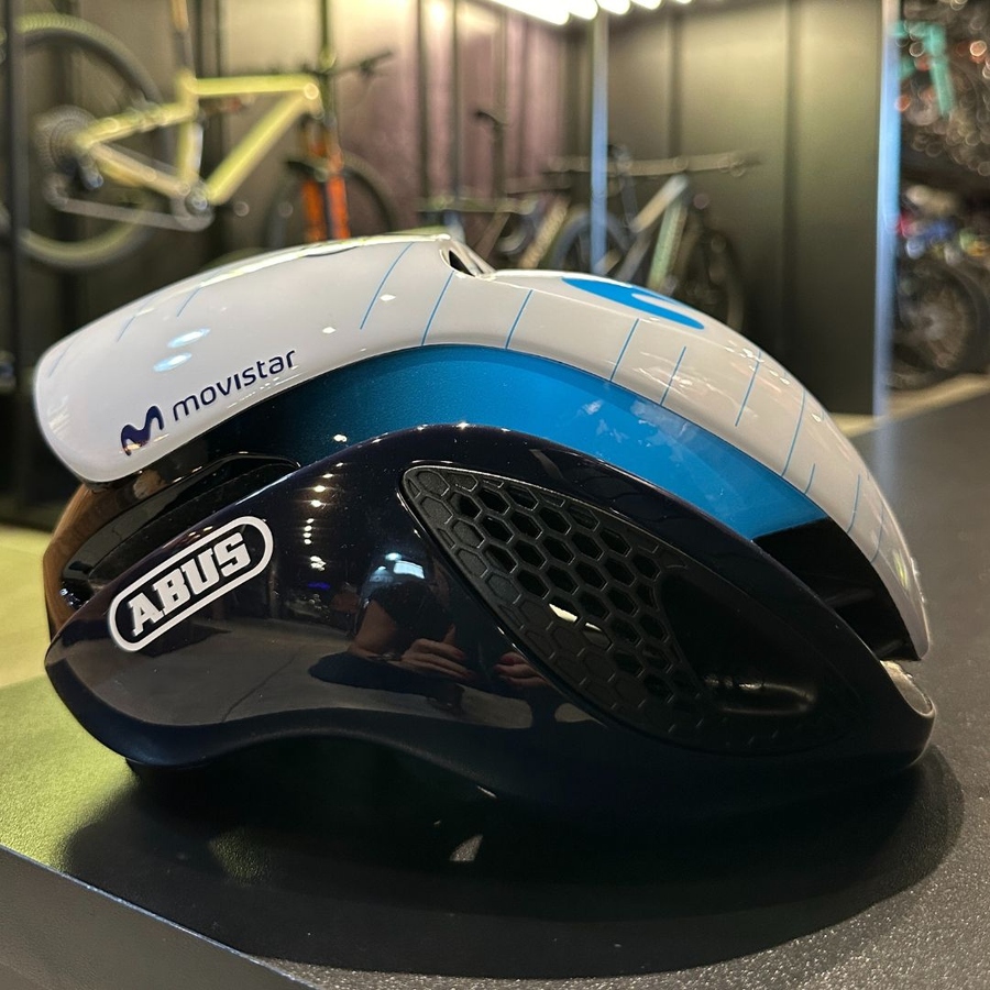 Capacete Abus GameChanger Movistar Team