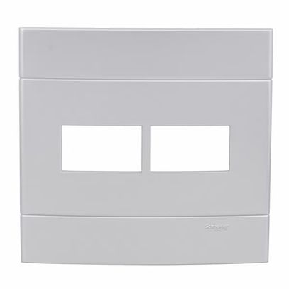 DECOR PLACA 4x4 2MOD DISTANC PRATA ARTICO PRM044426