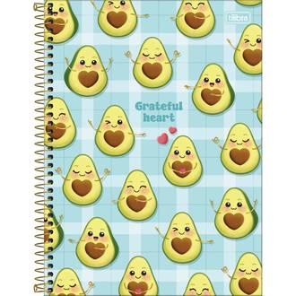 CADERNO UNIV CAPA DURA 1X1 80FLS - ABACUTE - UN - TILIBRA