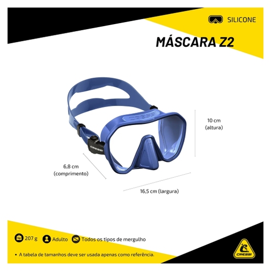 MASCARA Z2 CRESI PRETO