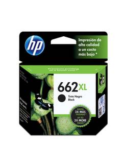 CARTUCHO DE TINTA HP 662XL CZ105AB PRETO - UN - HP