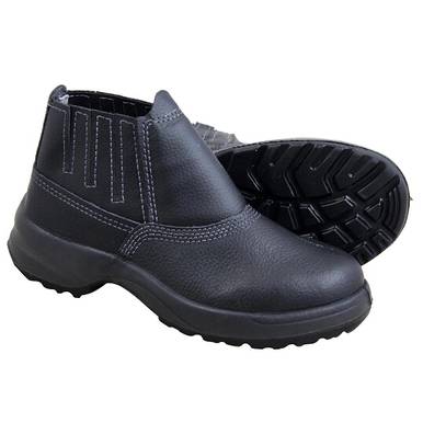 BOTINA DE SEGURANÇA BRAVO PRETA Ref: 490290555 NÚMERO 43