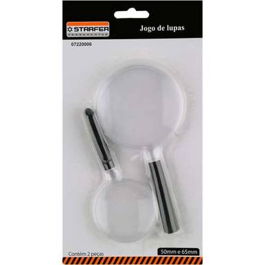 LUPA COM 2 PEÇAS 50MM E 65MM STARFER