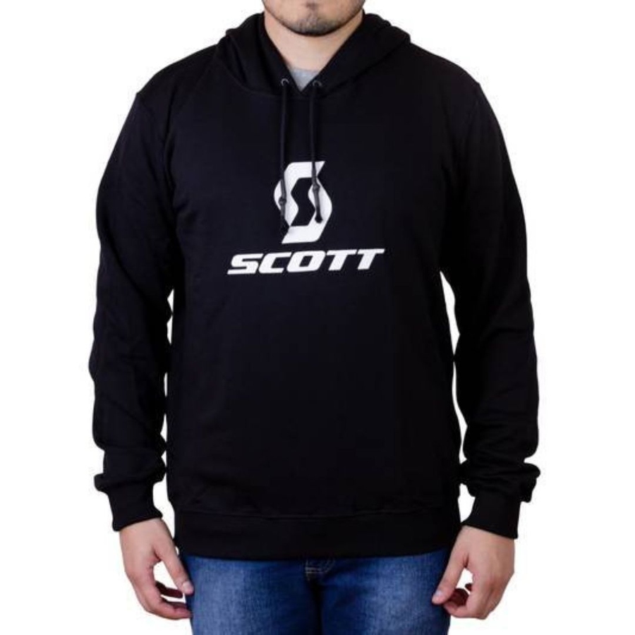 Moletom Scott Icon Casual Masculino Preto