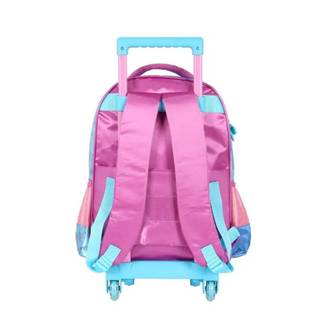 MOCHILA C/RODAS STITCH IC42412SC - METALIZADA - ROXO - UN - LUXCEL