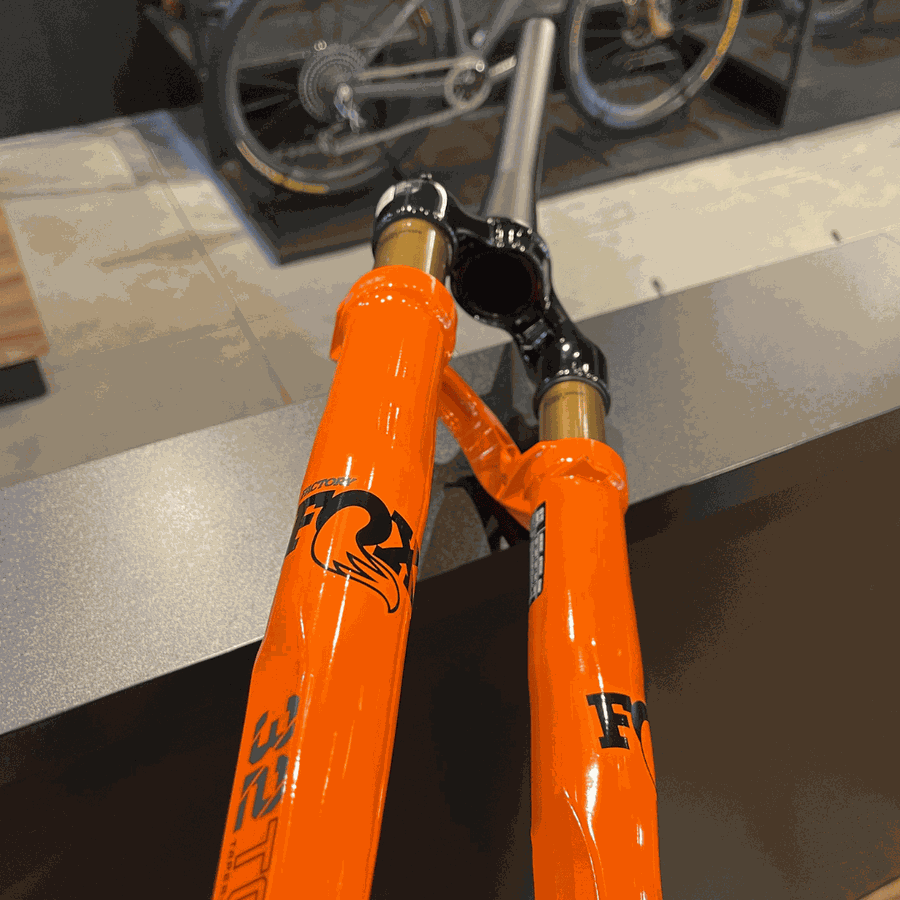Garfo de Suspensão Fox Kashima Original 32 Para Gravel Laranja 40mm 2025