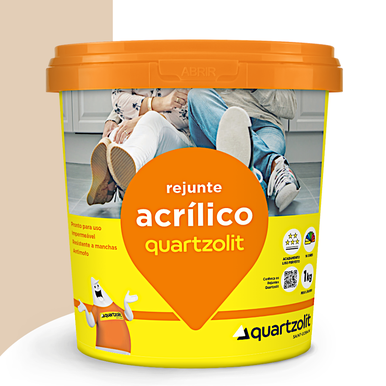 REJUNTE ACRÍLICO QUARTZOLIT BEGE 1.0KG