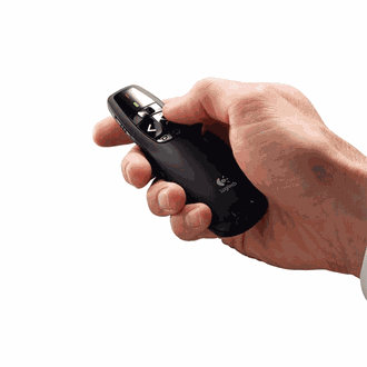 APRESENTADOR USB S/FIO R400 910-001354 - PRETO - UN - LOGITECH