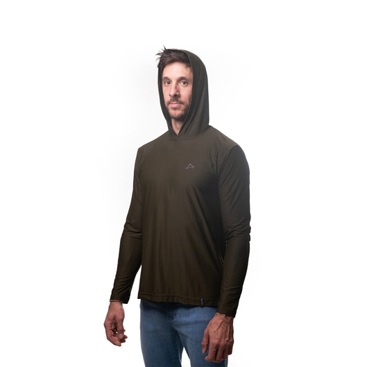 CAMISA DRY COOL HOODIE MASCULINA CONQUISTA VERDE