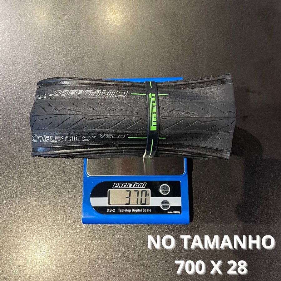 Pneu Speed Pirelli Cinturato Velo Tubeless Preto