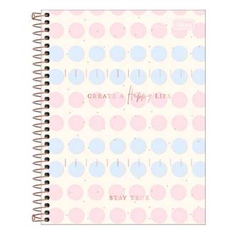 CADERNO COLEGIAL CAPA DURA 10X 160FLS - SOHO - UN - TILIBRA
