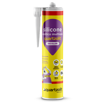 SILICONE ACÉTICO QUARTZOLIT INCOLOR 250g