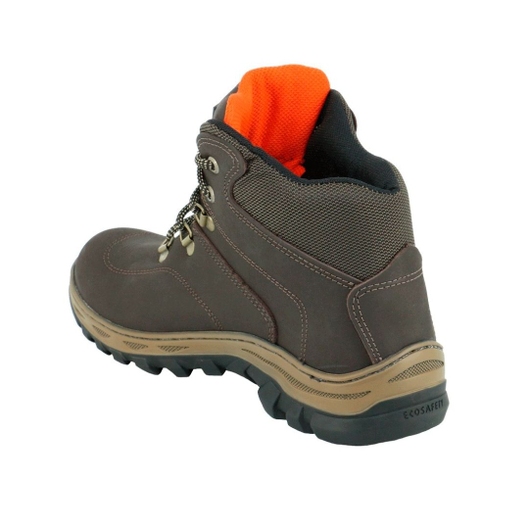 BOTA ADVENTURE DE TRILHA UNISEX EM COURO PS-410 ECOSAFETY CAFÉ