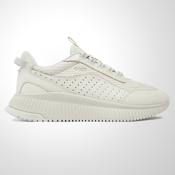 TÊNIS BOSS MASCULINO TTNM EVO SUEDE BRANCO