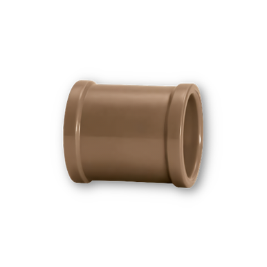 LUVA DE PVC SOLDÁVEL SIMPLES AMANCO 60 MM