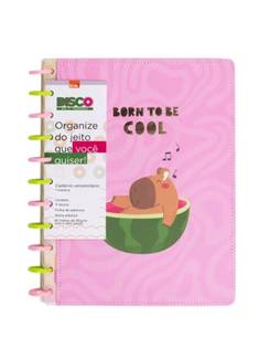 CADERNO UNIV DISCO CD1012 - CAPIVARA - UN - BRW