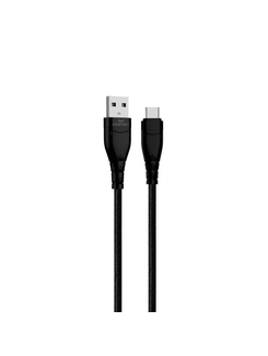 CABO USB - USB TIPO C NYLON 1,5M - CA-151C - PRETO - UN - MAKETECH