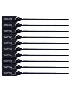 LACRE P/ MALOTE C/50 PRETO I26PTN - 26CM - UN - FORTSEAL