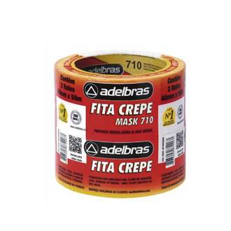 FITA ADESIVA CREPE 48X50 710 - PCT 2 - ADELBRAS