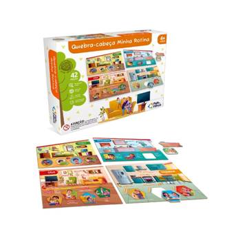 QUEBRA - CABECA MINHA ROTINA 792957 - 42PCS - UN - PAIS E FILHOS