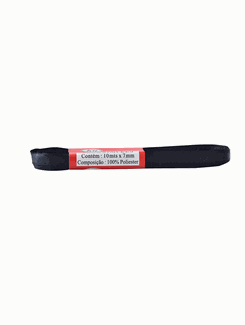 FITA CETIM Nº 1 7MMX10M  - PRETO - UN - KIT