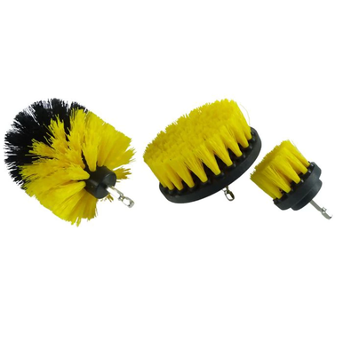 JOGO DE ESCOVAS DE NYLON STARFER CIRCULAR