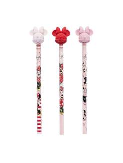 LAPIS HB MINNIE C/BORRACHA PONTEIRA - 22344 - UN - MOLIN