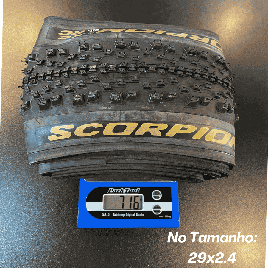 Pneu MTB Pirelli Scorpion XC RC Prowall Tubeless Gold