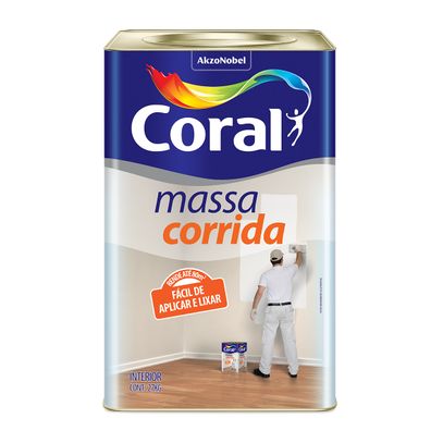 MASSA CORRIDA CORAL 18L (25,0Kg)