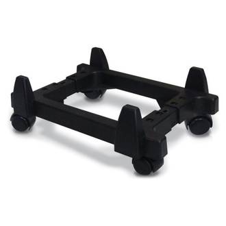 SUPORTE P/ CPU COM RODAS  - PRETO - UN - FORCE LINE