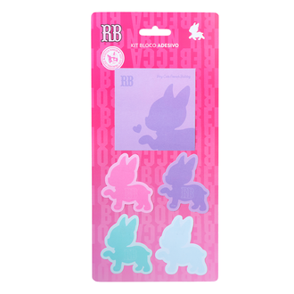 BLOCO ADESIVO REBECCA BONBON C/5 - RB2101 - UN - SKYPAPER
