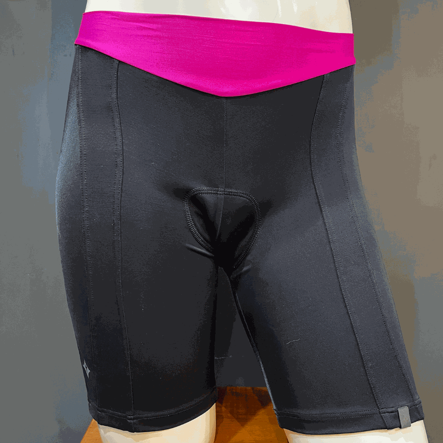 Shorts Original Specialized RBX Sport Feminina Preta E Rosa