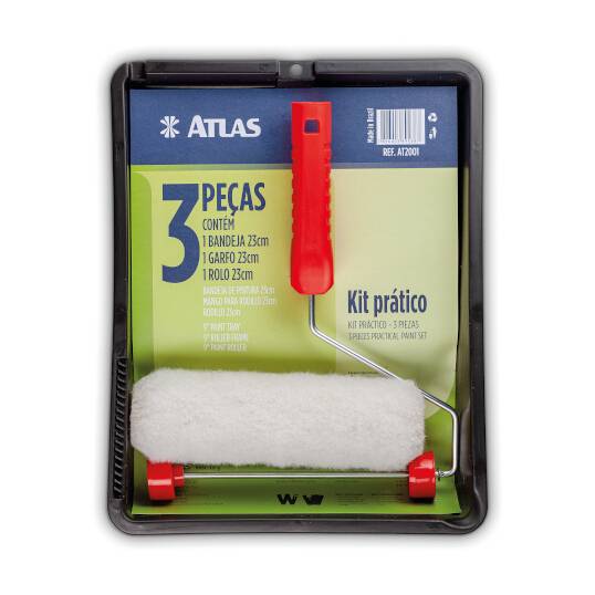 KIT PARA PINTURA ATLAS 3 peças Ref: AT2001