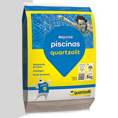 REJUNTE PISCINAS QUARTZOLIT CINZA PLATINA 5.0KG