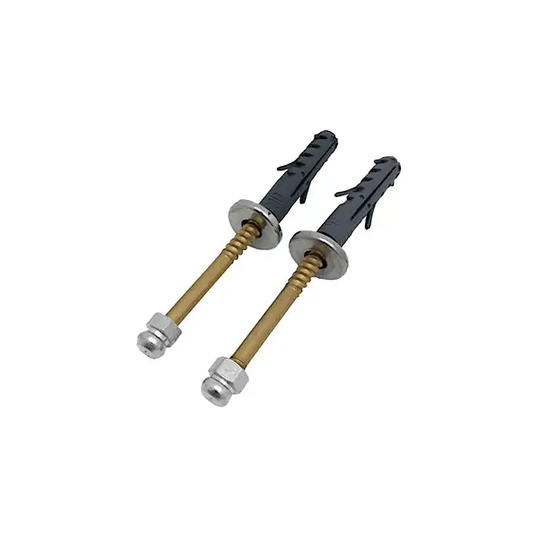 PARAFUSO SANITÁRIO 10MM BOGNAR LATONADO ( C/ 2 PARAFUSOS)