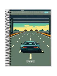 CADERNO UNIV CAPA DURA 15X1 240FLS - BITS - UN - JANDAIA