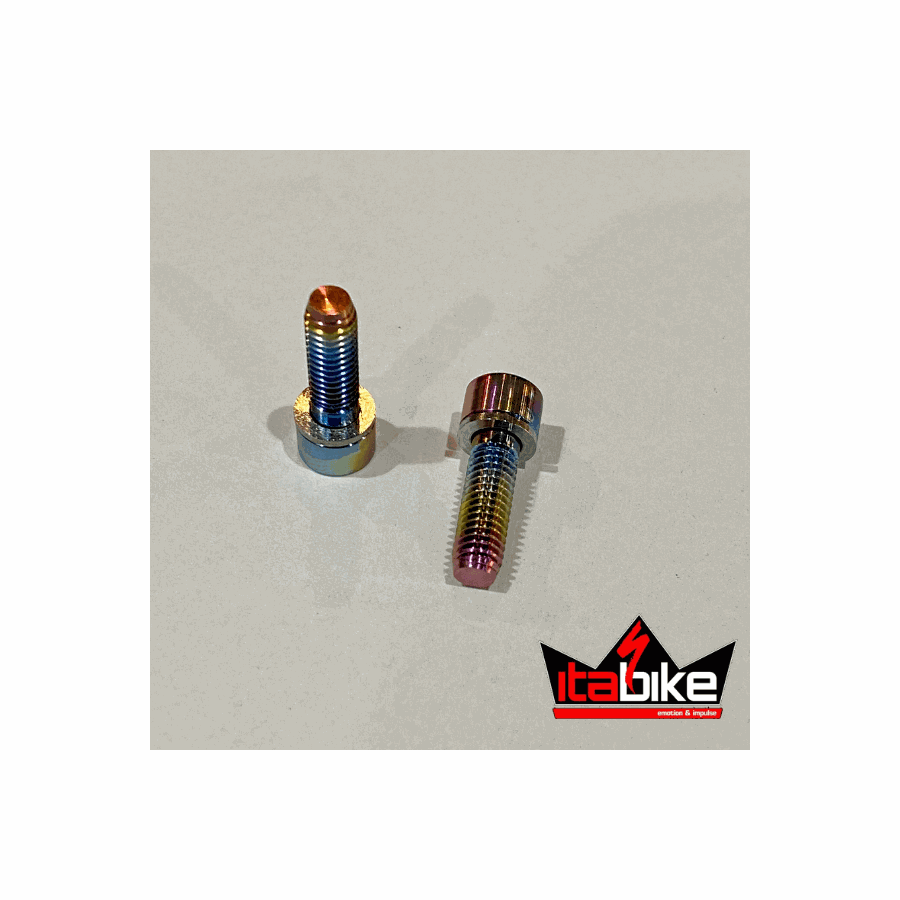 Parafuso Em Titânio Para Manete de Freio Shimano, Alavanca Shimano e Suporte de Garrafa Rainbow