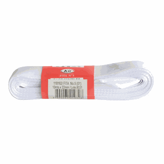 FITA CETIM Nº 5 22MMX10M  - BRANCO - UN - KIT