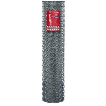 TELA GALV FOGO MANGUEIRAO BWG16 -1,00x50m INSUL