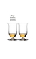 Kit Riedel Bar Whisky em Caixa de Madeira