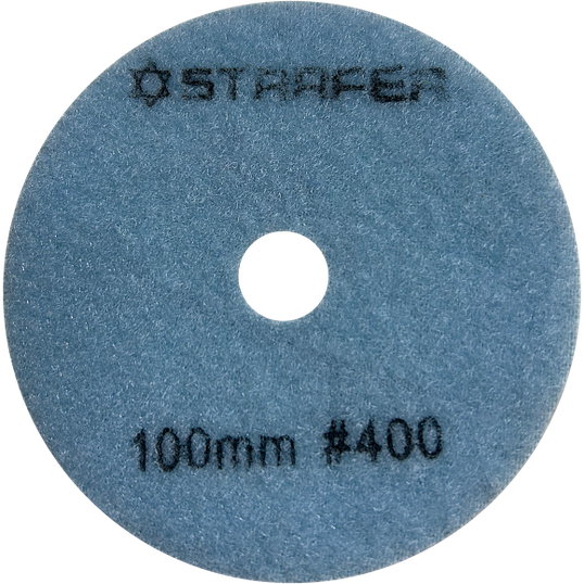DISCO DE LIXA DIAMANTADO VELCRO 100 MM GRÃO 400