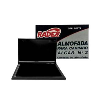 ALMOFADA P/ CARIMBO N2  - PRETO - UN - RADEX