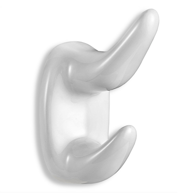 CABIDE DE LOUÇA COM DOIS GANCHOS ICASA IA5 00 BRANCO