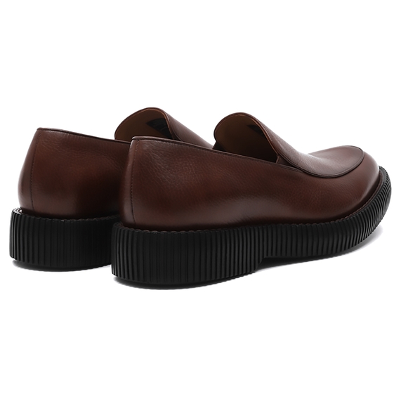 MOCASSIM LOAFER FLOATER MARROM RICARDO ALMEIDA