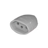PINO FEMEA DANEVA 3P 20A ABNT BRANCO 1618