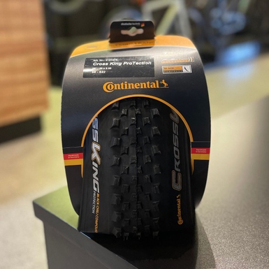 Pneu MTB Continental Cross King Protection Tubeless Preto