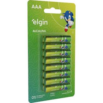PILHA ALCALINA PALITO AAA C/16 - 82352 - UN - ELGIN