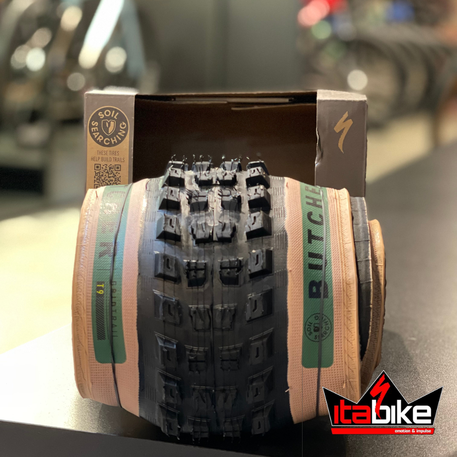 Pneu MTB Specialized Grid Trail Tubeless T9 Faixa Bege