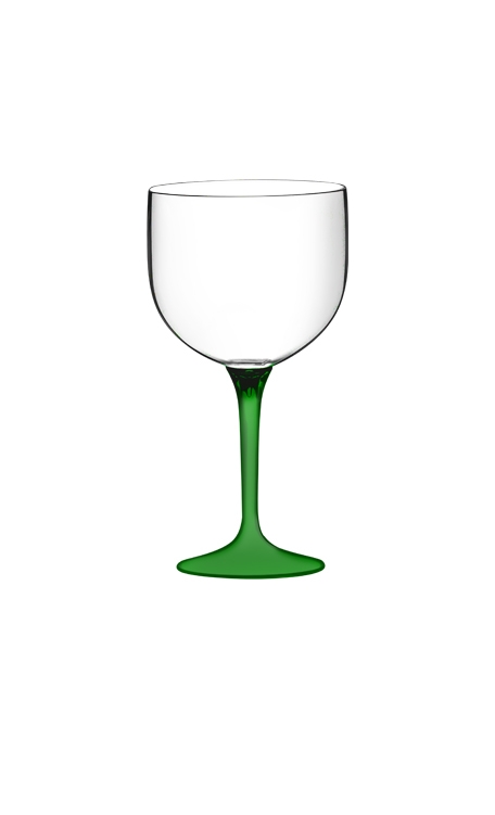 Taça para Gin Boccati 550ml (haste verde translúcida)